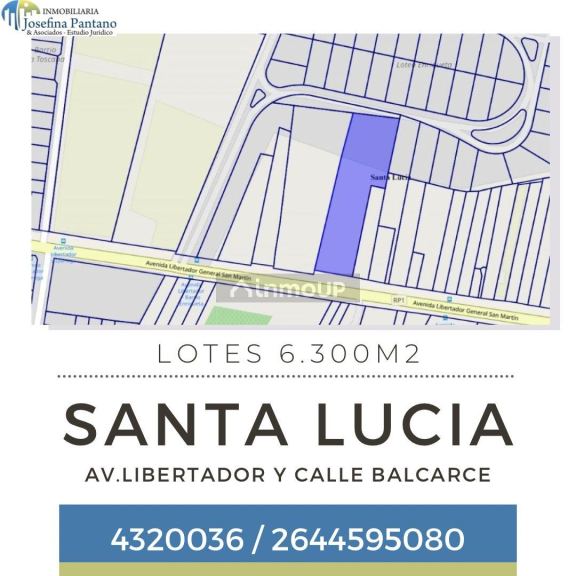 Lote en Venta en Santa Lucia, San Juan