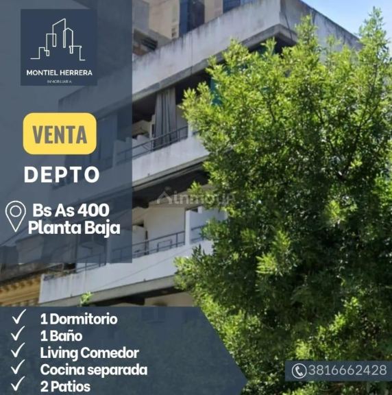 Departamento en Venta en S.M. de Tucumán, Tucuman