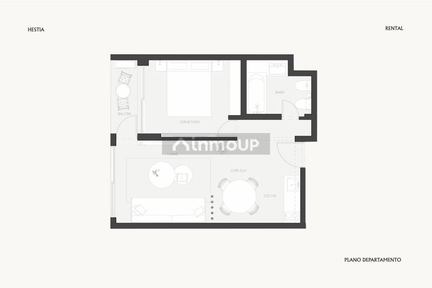 Departamento en Alquiler Temporario en Palermo, Capital Federal