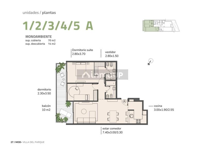 Departamento en Venta en Villa del Parque, Capital Federal