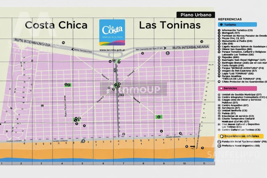 Terreno en Venta en Las Toninas, Buenos Aires Costa Atlantica