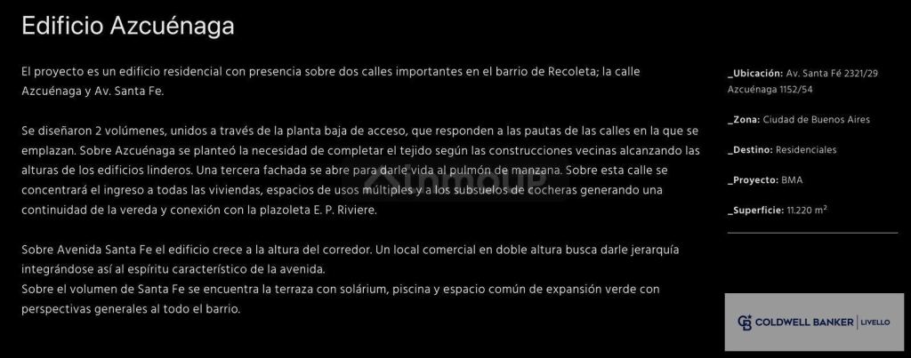 Departamento en Venta en Recoleta, Capital Federal