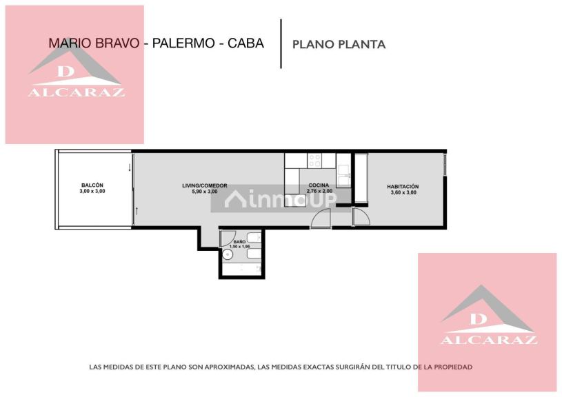 Departamento en Alquiler Temporario en Palermo, Capital Federal