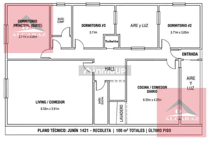 Departamento en Alquiler Temporario en Recoleta, Capital Federal - USD 1.300 | Inmoup - 25