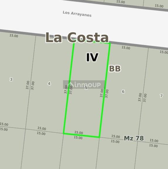 Terreno en Venta en De la Costa, Buenos Aires Costa Atlantica