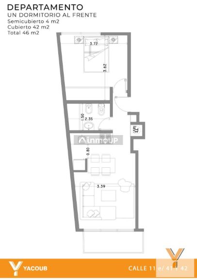 Departamento en Venta en La Plata, G.B.A. Zona Sur