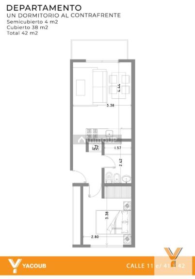 Departamento en Venta en La Plata, G.B.A. Zona Sur