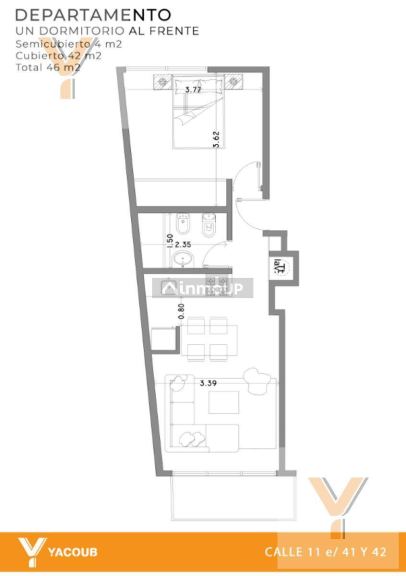 Departamento en Venta en La Plata, G.B.A. Zona Sur