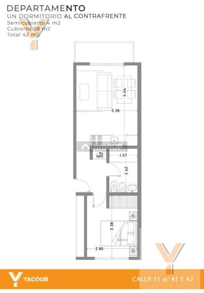 Departamento en Venta en La Plata, G.B.A. Zona Sur