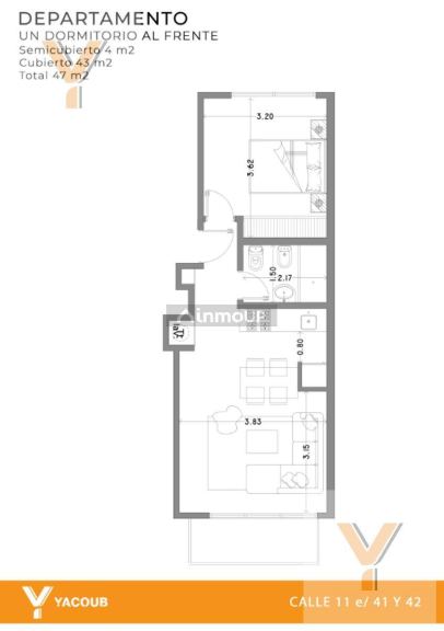 Departamento en Venta en La Plata, G.B.A. Zona Sur
