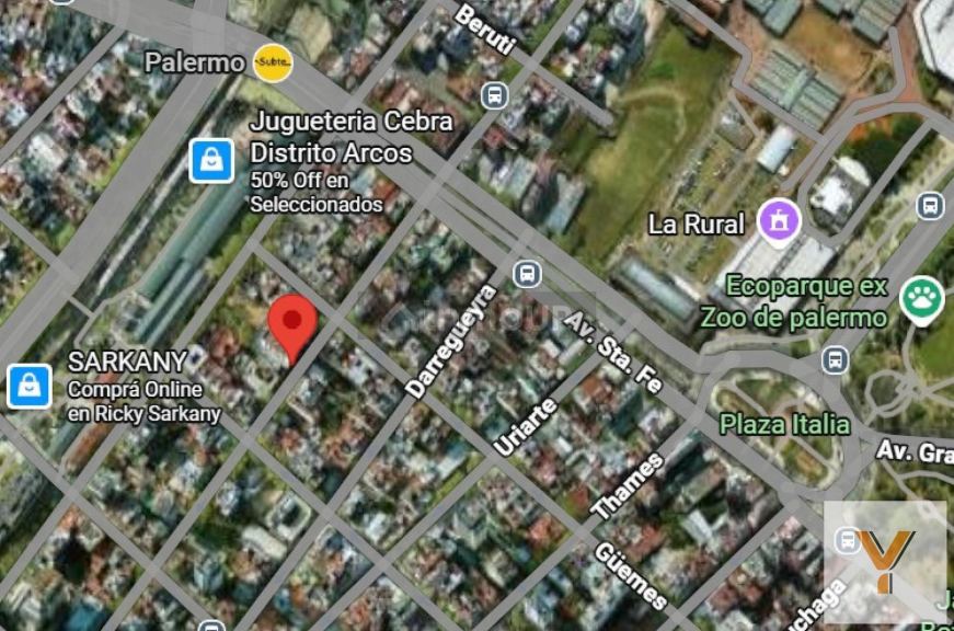 Departamento en Alquiler en Palermo, Capital Federal