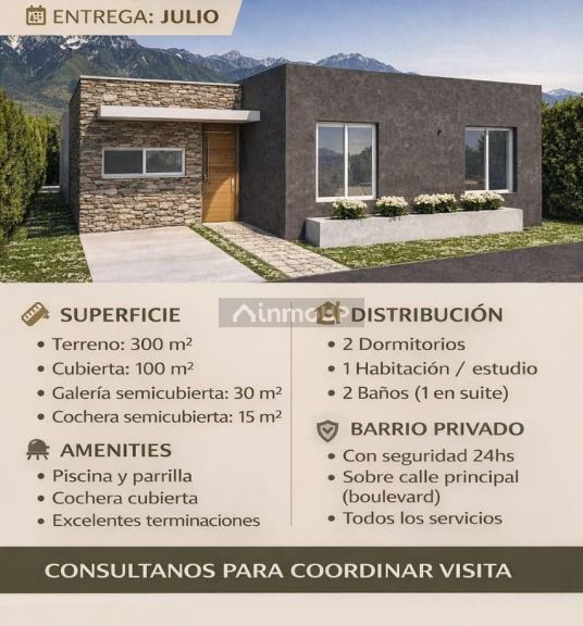 Casa en Venta en Las Heras, Mendoza