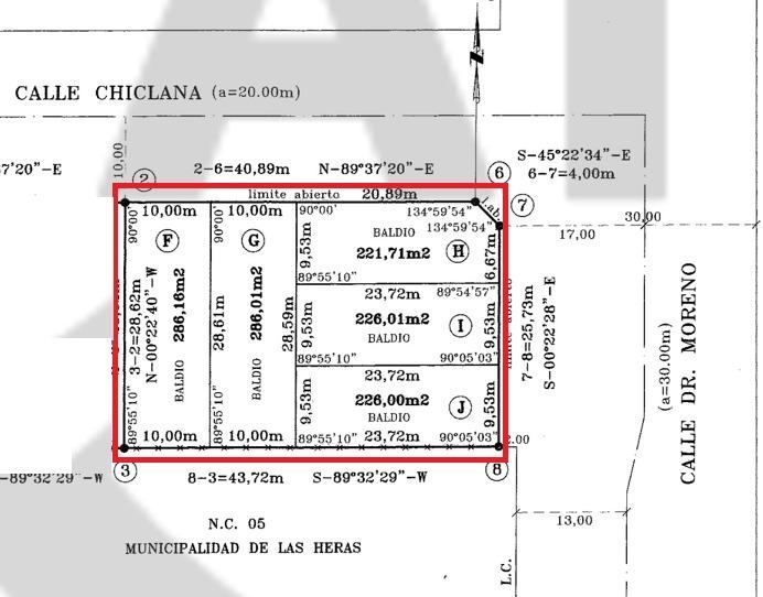 Lote en Venta en Las Heras, Mendoza