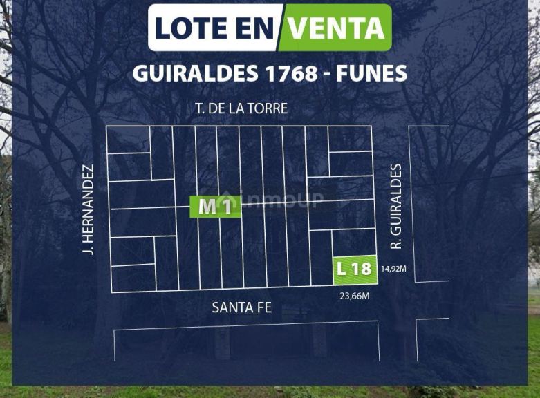 Terreno en Venta en Funes, Santa Fe