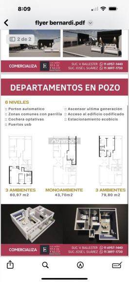 Departamento en Venta en General San Martin, G.B.A. Zona Norte - USD 65.000 | Inmoup - 7