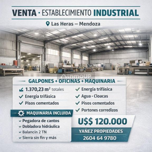 Galpon en Venta en Las Heras, Mendoza