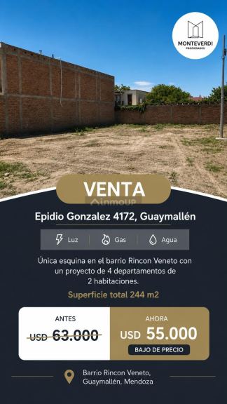 Lote en Venta en Guaymallen, Mendoza