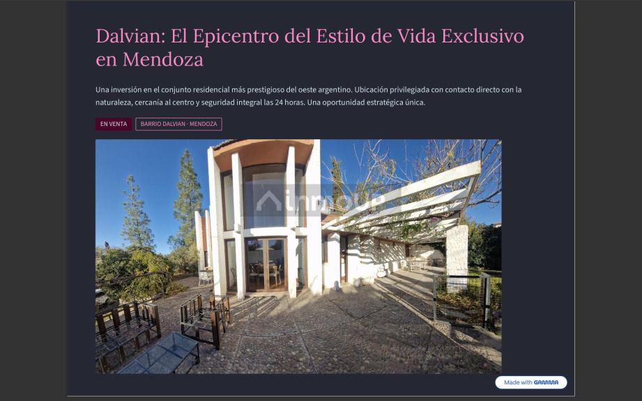 Casa en Venta en Capital, Mendoza