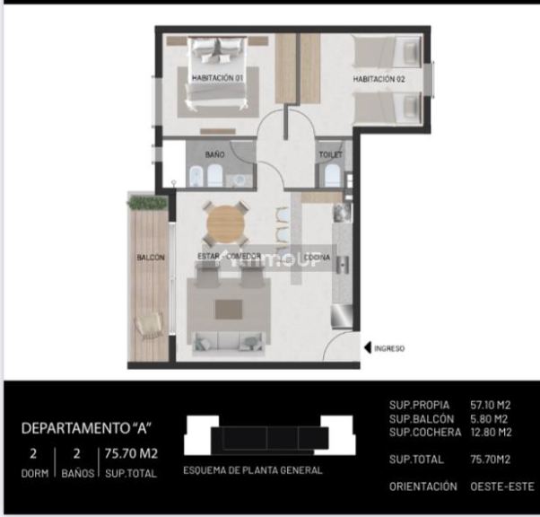 Departamento en Venta en Godoy Cruz, Mendoza