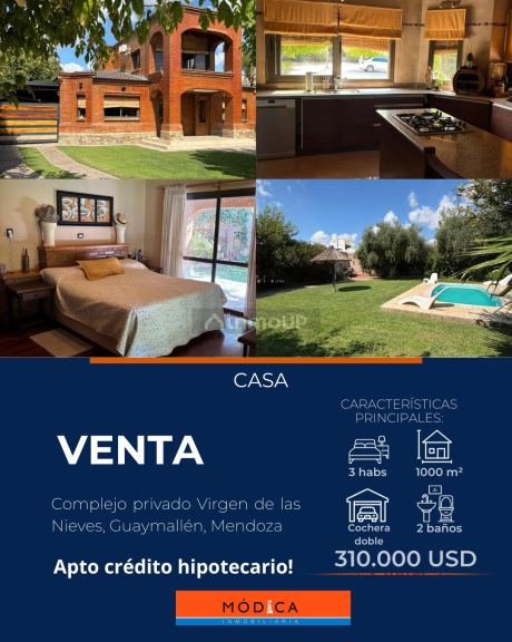 Casa en Venta en Guaymallen, Mendoza