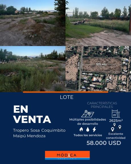 Lote en Venta en Maipu, Mendoza