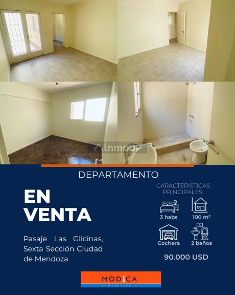 Departamento en Venta en Capital, Mendoza