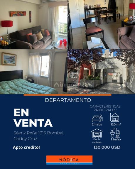 Departamento en Venta en Godoy Cruz, Mendoza