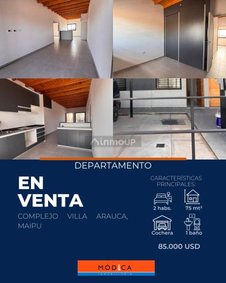 Departamento en Venta en Maipu, Mendoza