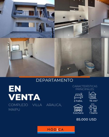 Departamento en Venta en Maipu, Mendoza