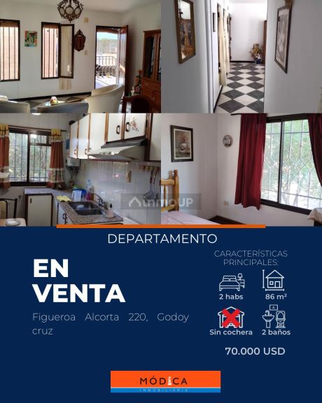 Departamento en Venta en Godoy Cruz, Mendoza