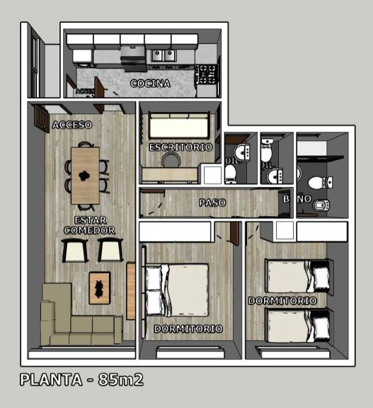 Departamento en Alquiler en Capital, Mendoza