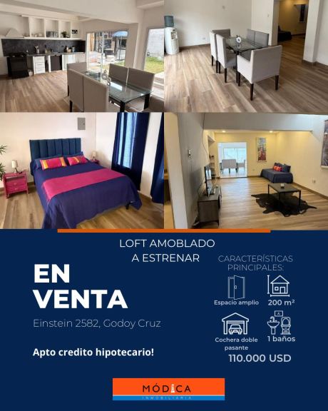Loft en Venta en Godoy Cruz, Mendoza