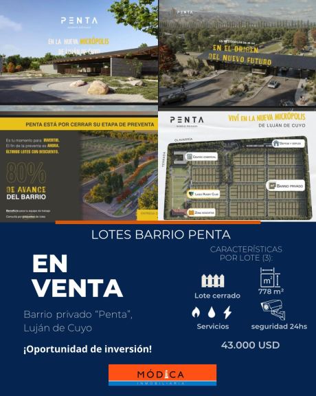 Lote en Venta en Lujan de Cuyo, Mendoza