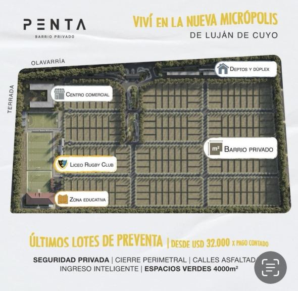 Lote en Venta en Lujan de Cuyo, Mendoza