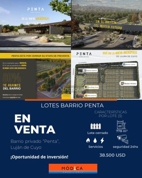 Lote en Venta en Lujan de Cuyo, Mendoza