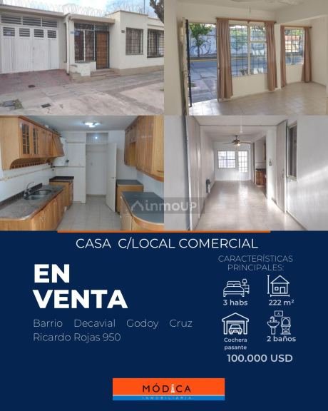 Casa en Venta en Godoy Cruz, Mendoza