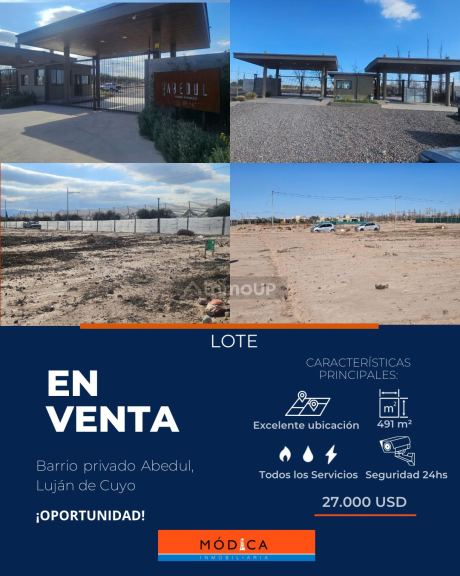 Lote en Venta en Lujan de Cuyo, Mendoza