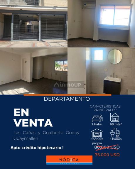 Departamento en Venta en Guaymallen, Mendoza