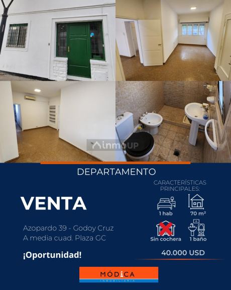 Departamento en Venta en Godoy Cruz, Mendoza