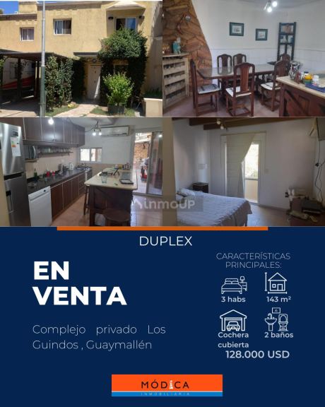 Duplex en Venta en Guaymallen, Mendoza