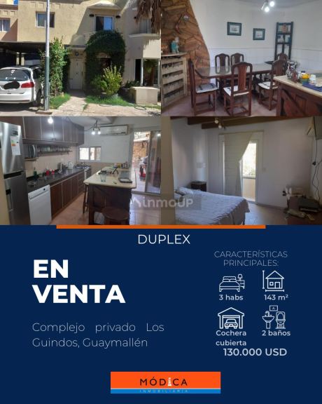 Duplex en Venta en Guaymallen, Mendoza