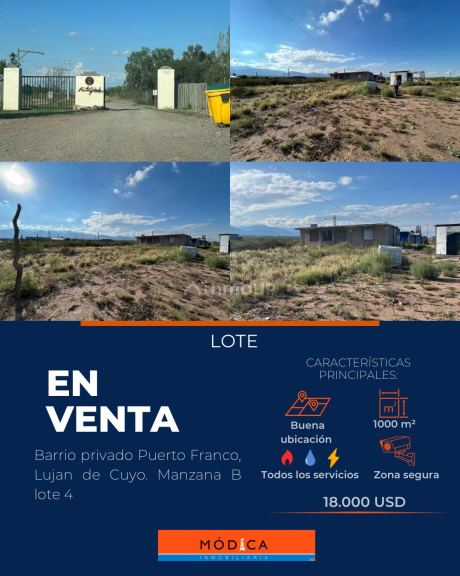 Lote en Venta en Lujan de Cuyo, Mendoza