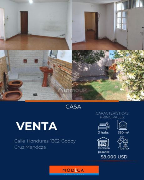 Casa en Venta en Godoy Cruz, Mendoza