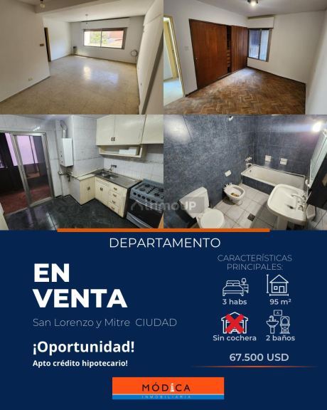 Departamento en Venta en Capital, Mendoza