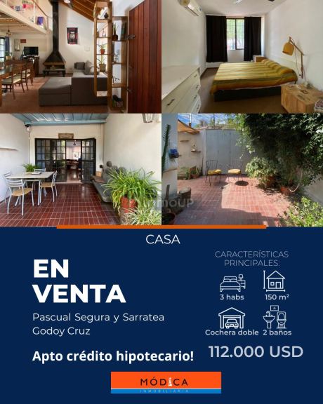 Casa en Venta en Godoy Cruz, Mendoza