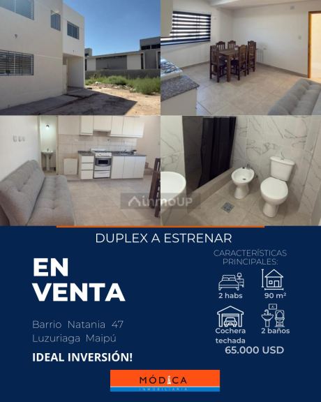 Duplex en Venta en Maipu, Mendoza
