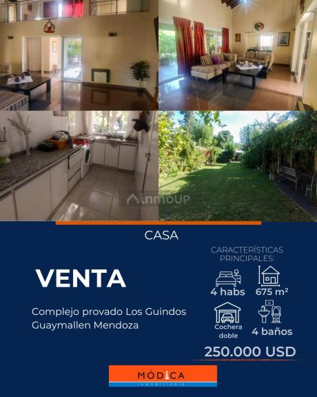 Casa en Venta en Guaymallen, Mendoza