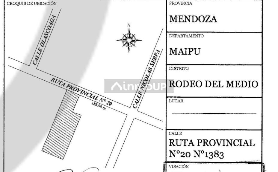 Lote en Venta en Maipu, Mendoza