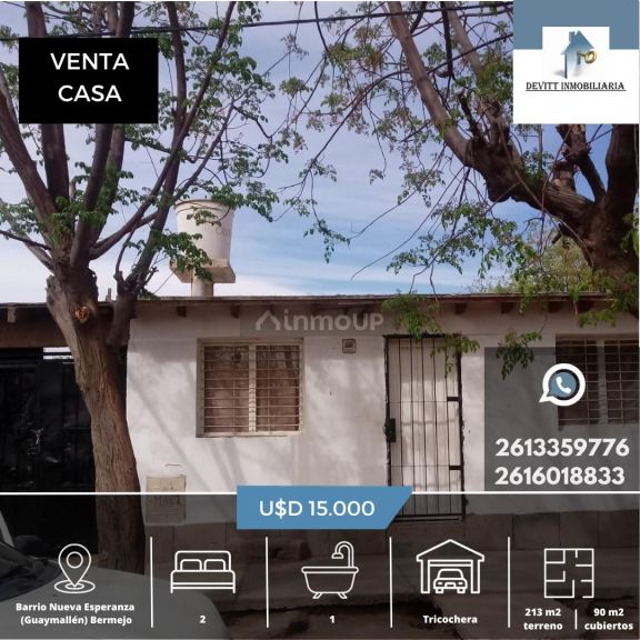 Casa en Venta en Guaymallen, Mendoza