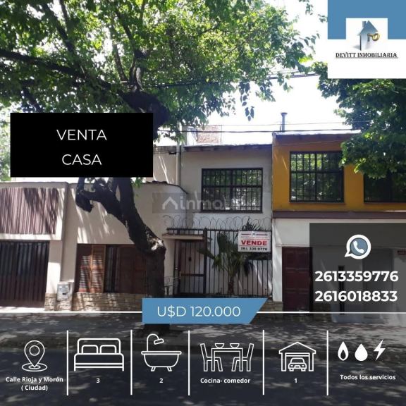 Casa en Venta en Capital, Mendoza